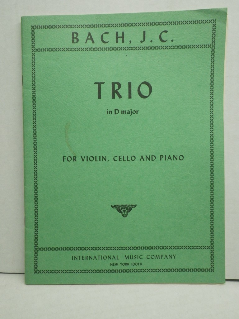 Trio in D Major for Violin, Cello and Piano