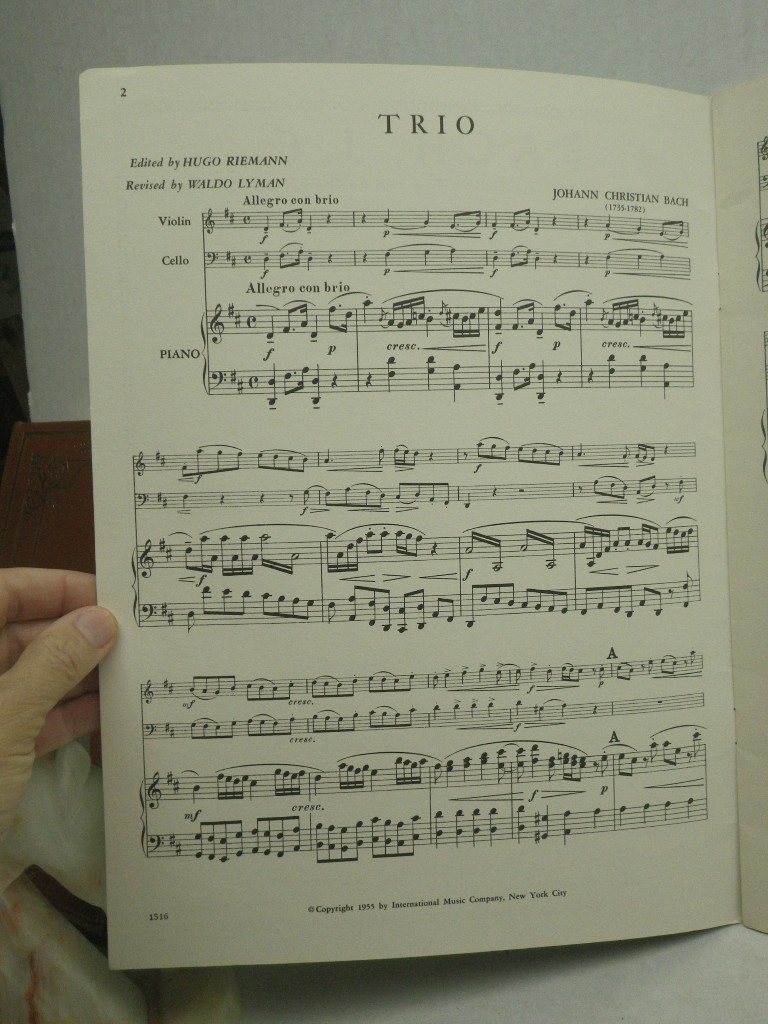 Image 2 of Trio in D Major for Violin, Cello and Piano