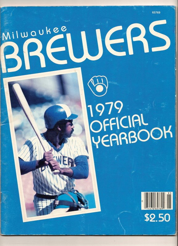 1979 Milwaukee Brewers Official Yearbook MLB Baseball