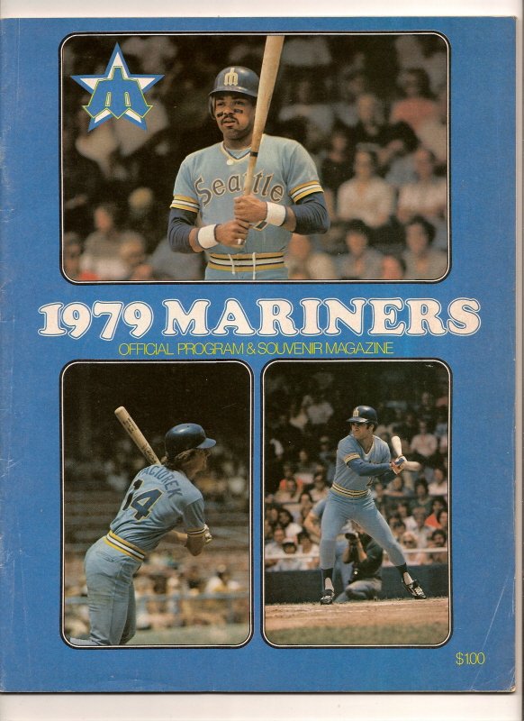 1979 Mariners Yankees Official Program