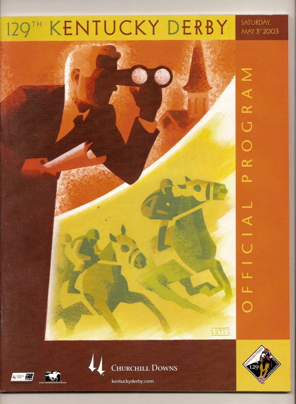 2003 Kentucky Derby Program 129th Funny Cide