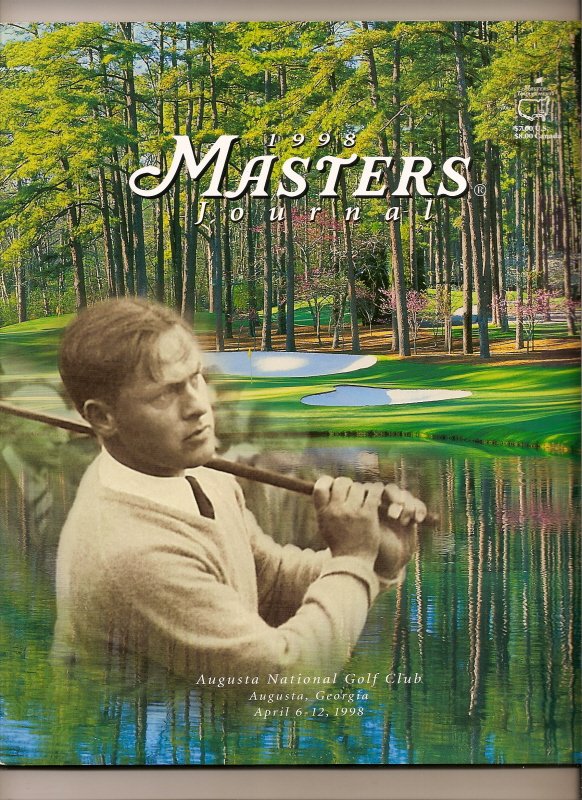 1998 Masters Golf program Mark O'Meara Augusta Georgia 