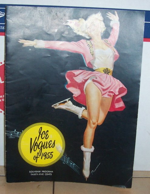 1955 Ice Vogues Ice Show Program