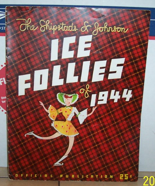 1944 Shipstads & Johnson Ice Follies Ice Show Program