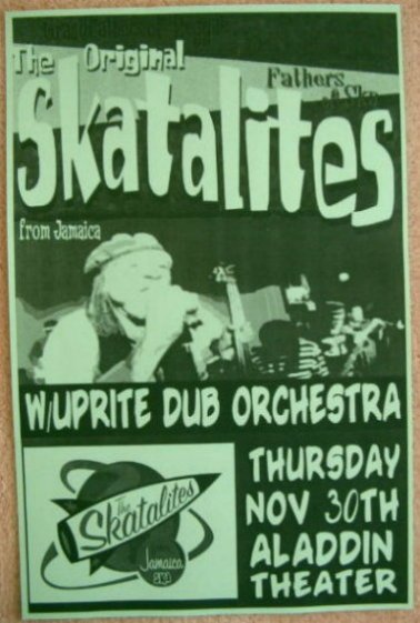 Image 0 of Skatalites The Original SKATALITES 2006 Gig POSTER  Portland Oregon Concert 