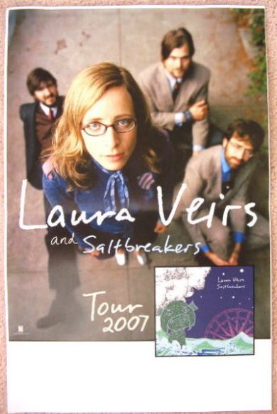 Image 0 of Veirs LAURA VEIRS Album POSTER Saltbreakers 