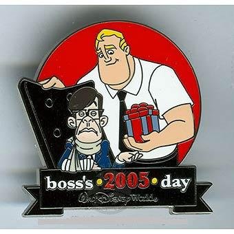 Image 0 of Boss's Day 2005 - The Incredibles LE 2500 Rare HTF Disney Pin