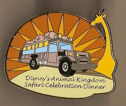 Image 0 of Animal Kingdom Safari Celebration Dinner LE Rare HTF Disney Pin