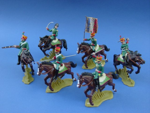 Britains Deetail DSG Toy Soldiers Napoleonic French Imperial Guard Chasseurs
