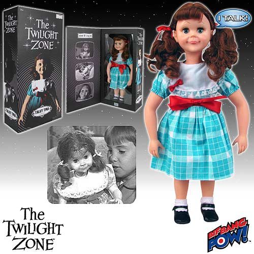 Talky Tina doll box side