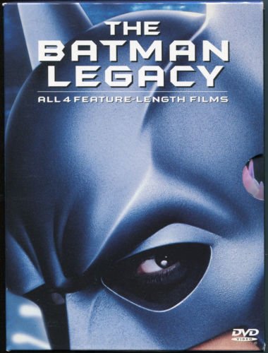 Batman Legacy 4 DVD Box Set Batman Returns Forever & Robin NEW