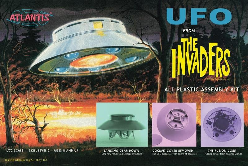 Atlantis The Invaders UFO kit