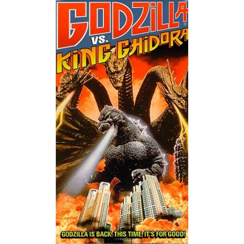 Godzilla vs. King Ghidorah VHS