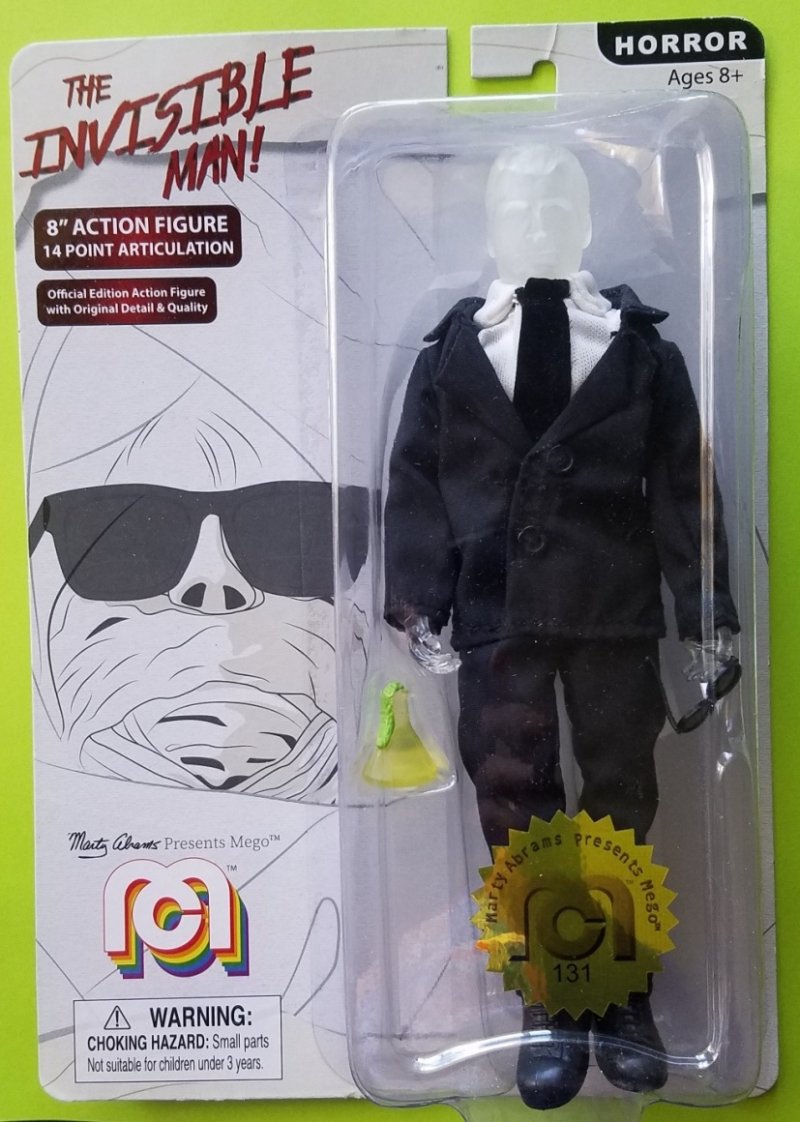 Mego The Invisible Man 8-inch