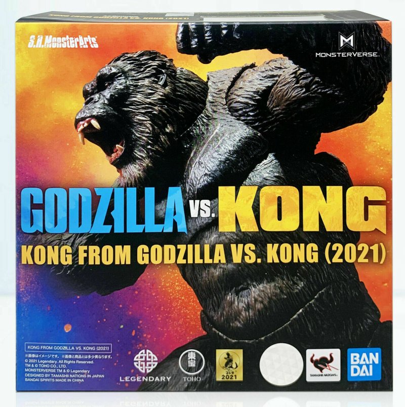 Kong - Godzilla vs. Kong S.H. MonsterArts by Bandai Tamashii Nations figure