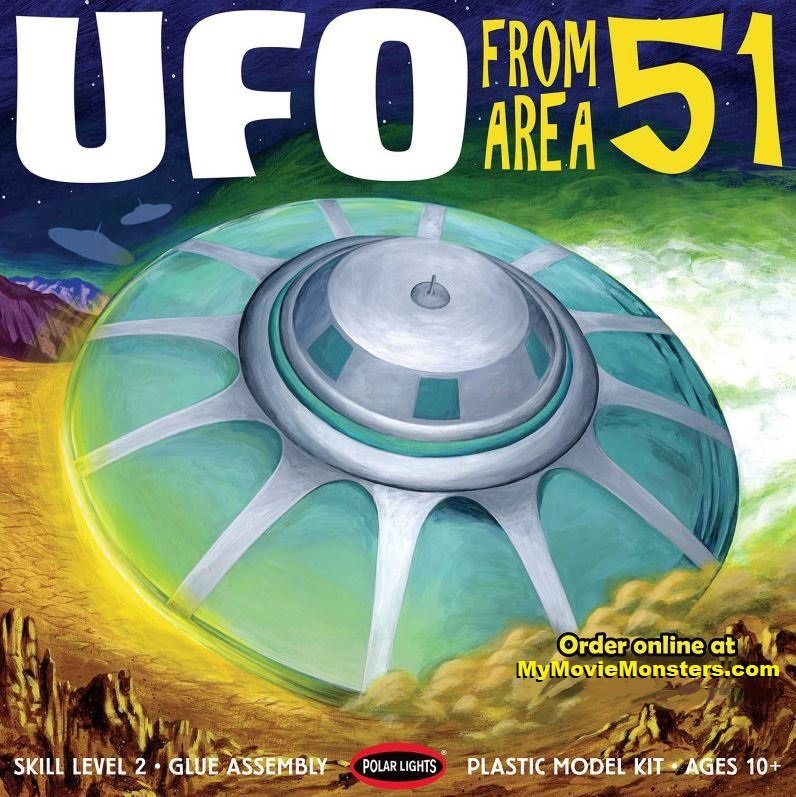 Polar Lights Area 51 UFO kit