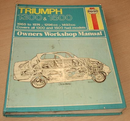 Triumph 1300 and 1500 1965 to 1974 Owners Workshop Manual