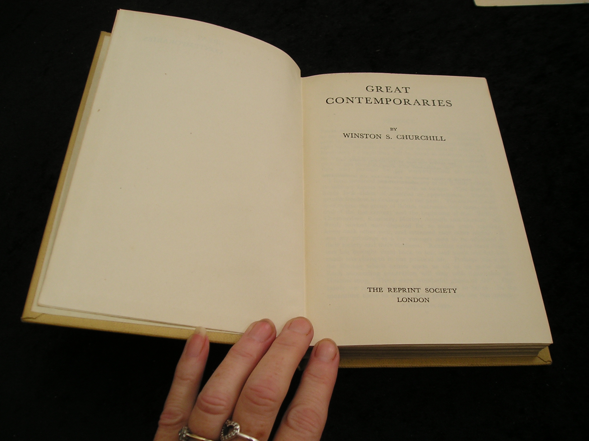 Image 0 of Great Contemporaries