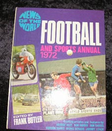 News of the World Football and Sports Annual 1972