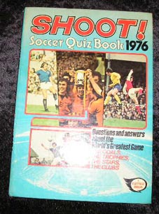 Shoot Soccer Quiz Book 1976