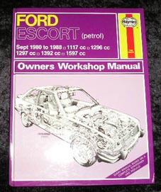 Image 0 of Ford Escort (Petrol) Sept 1980 to 1988