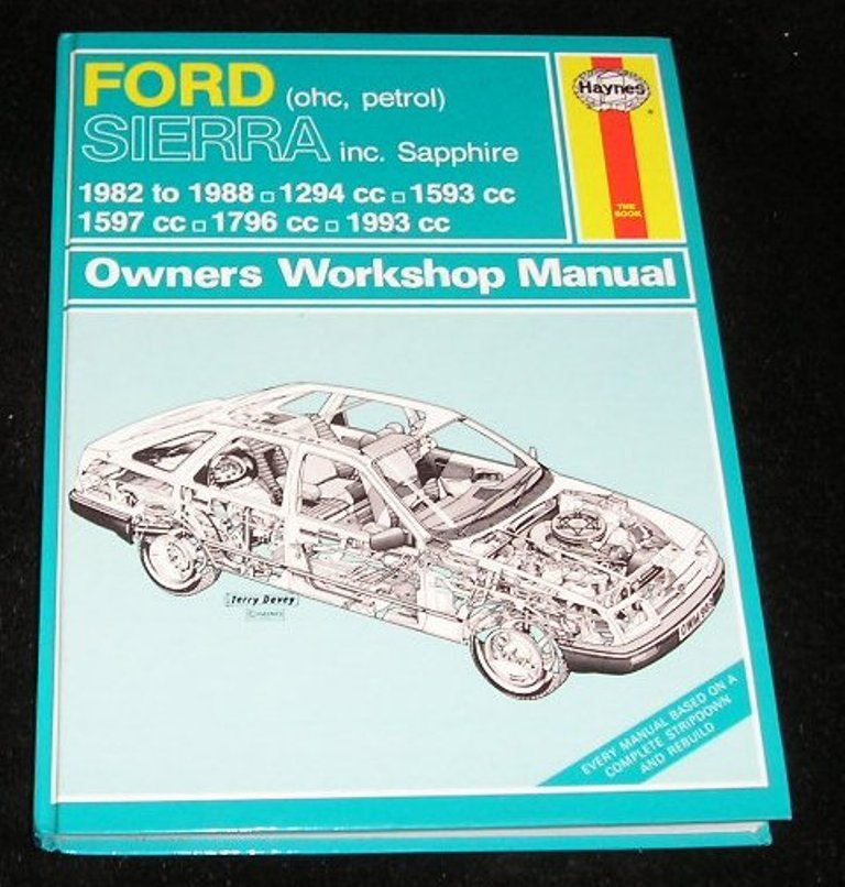 Image 0 of Ford Sierra Inc Sapphire (ohc,petrol) 1982 to 1988 1294cc, 1593cc, 1597cc, 1796c