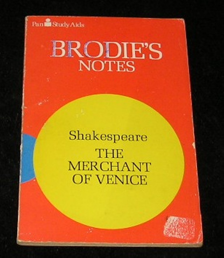 Image 0 of Brodie's Notes on Shakespeare's The Merchant of Venice