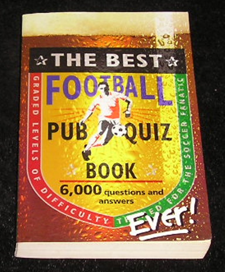 Image 0 of The Best Football Pub Quiz Book Ever