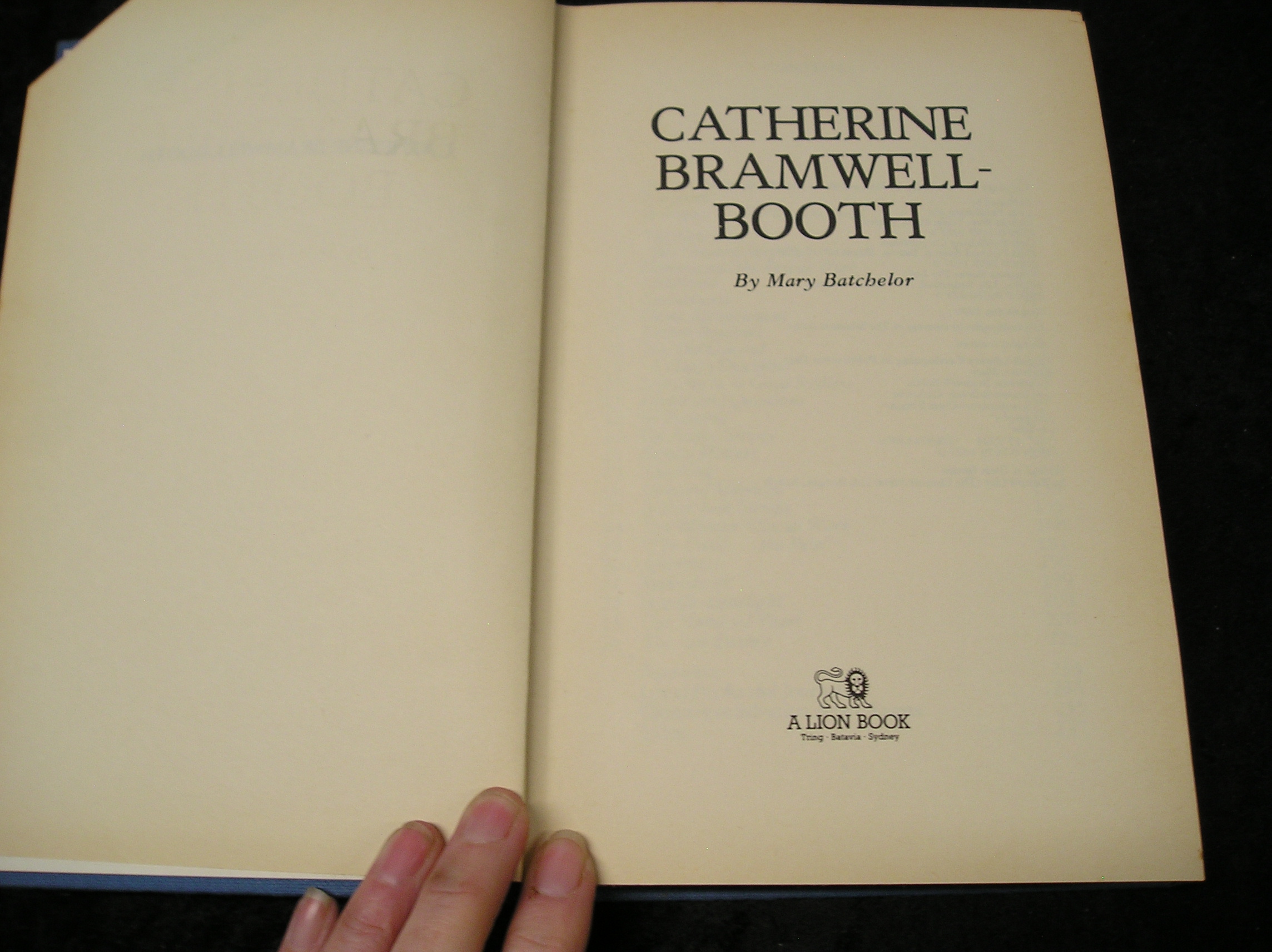 Image 0 of Catherine Bramwell Booth