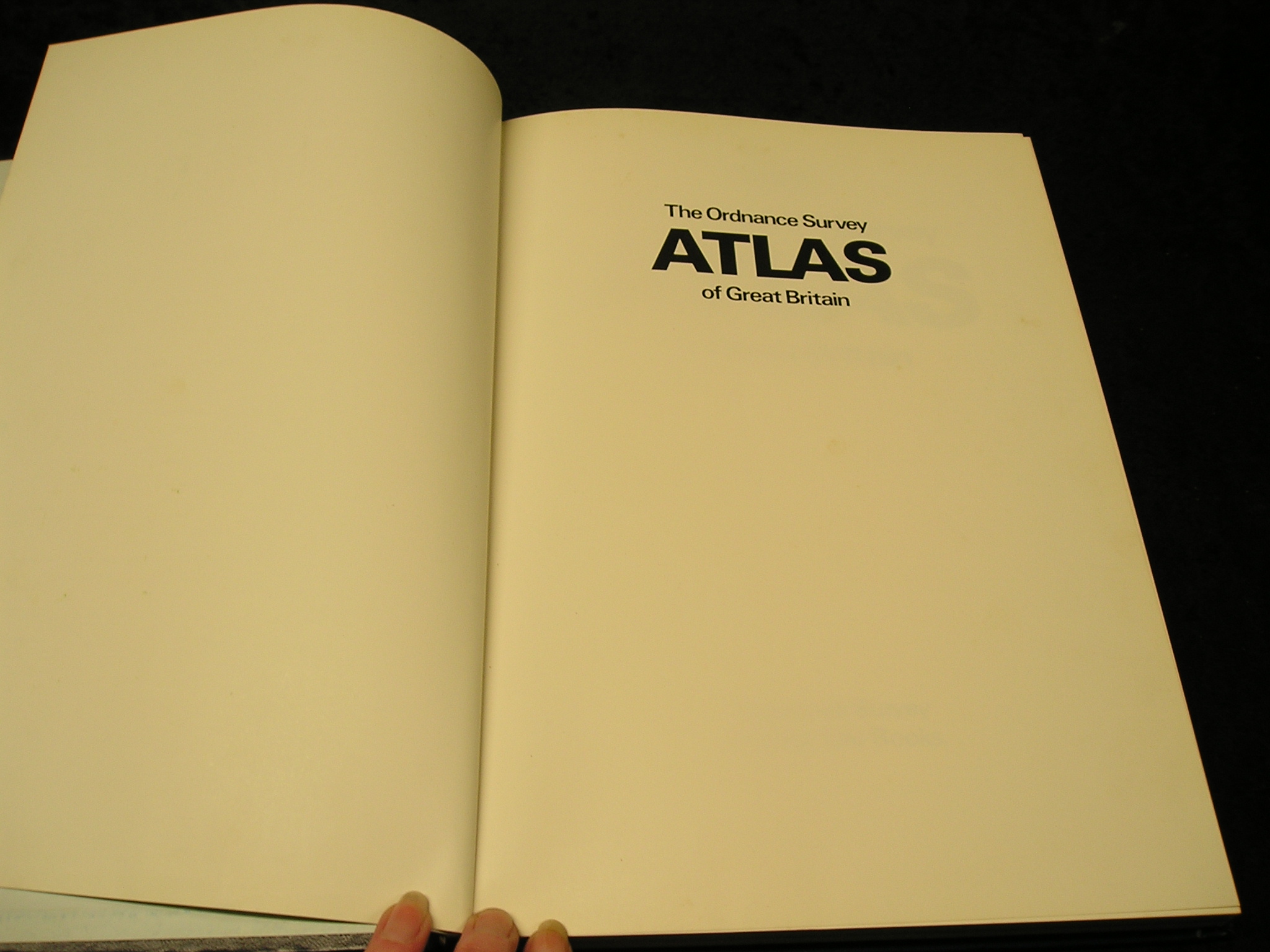 The Ordanance Survey Atlas of Great Britain