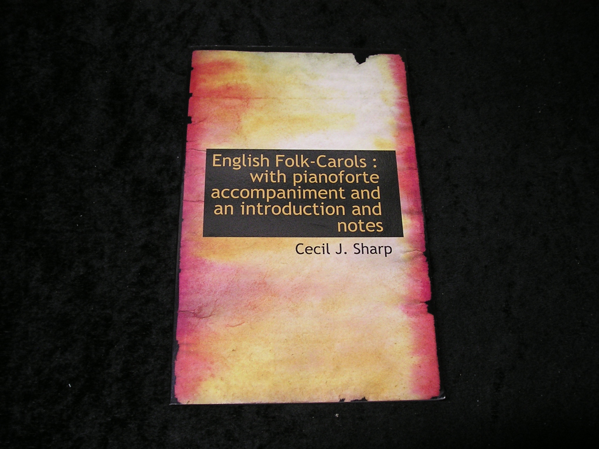 Image 0 of English Folk Carols: with pianoforte accompaniment and an introduction and notes