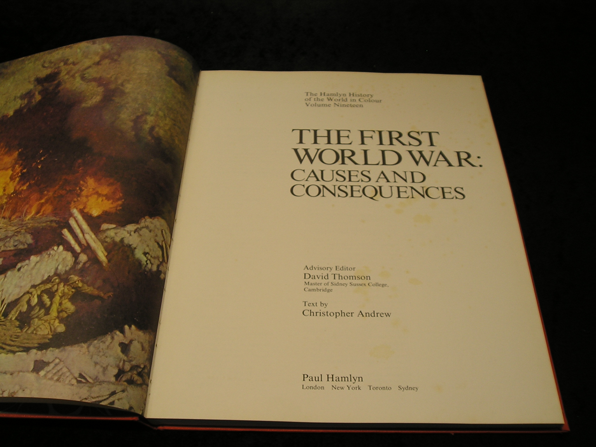 Image 0 of The First World War: Causes and Consequences