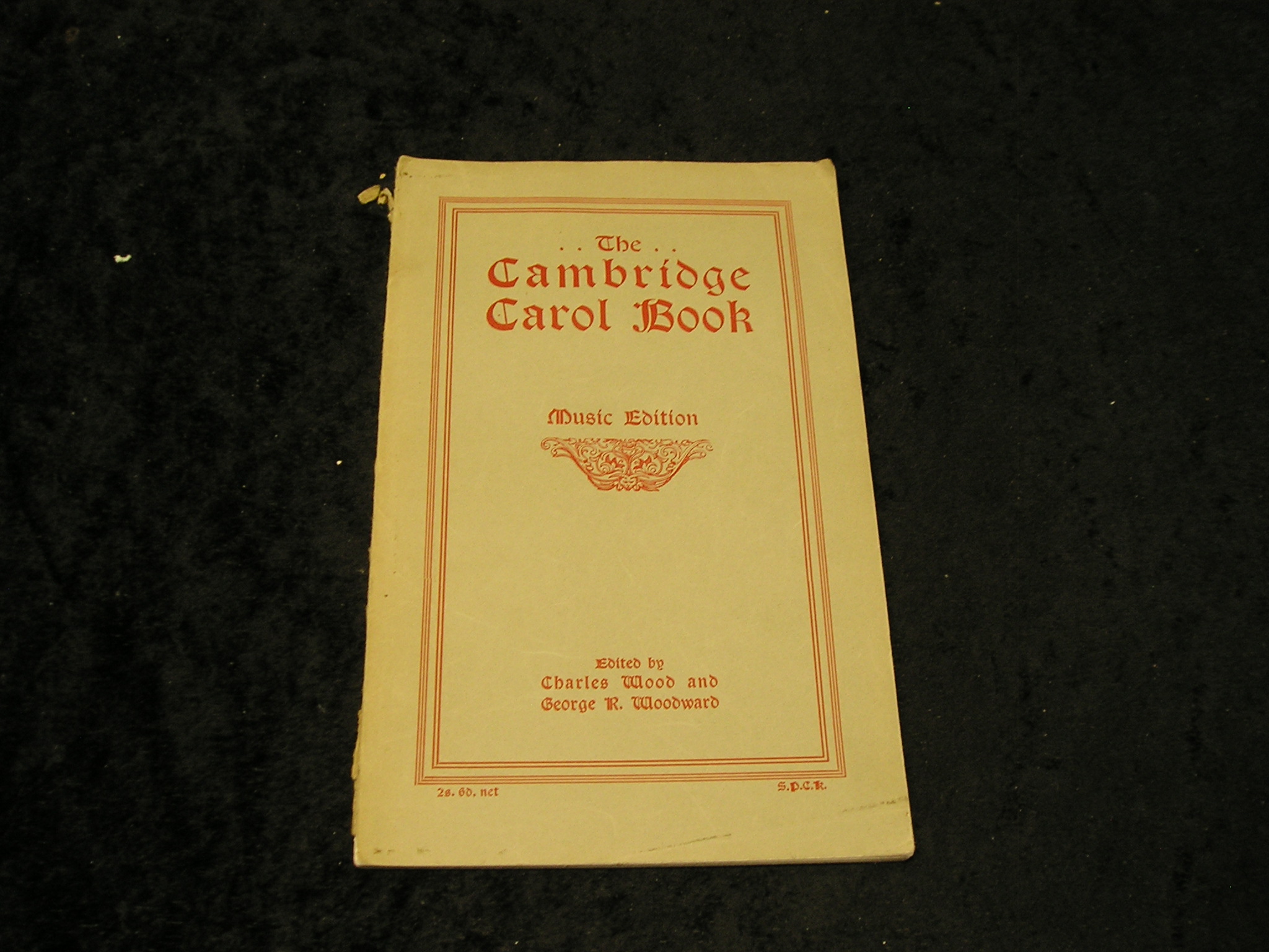 Image 0 of The Cambridge Carol Book Music Edition