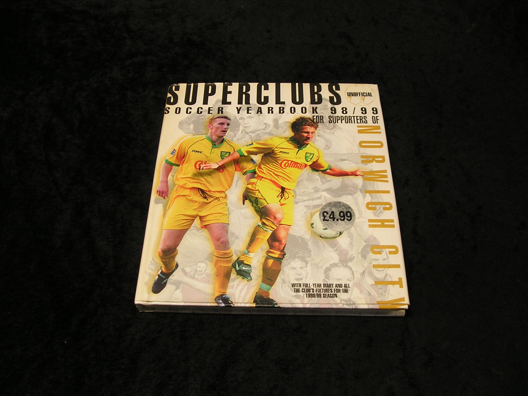 Image 0 of Superclubs Soccer Yearbook 1998/99 for Supporters of Norwich City