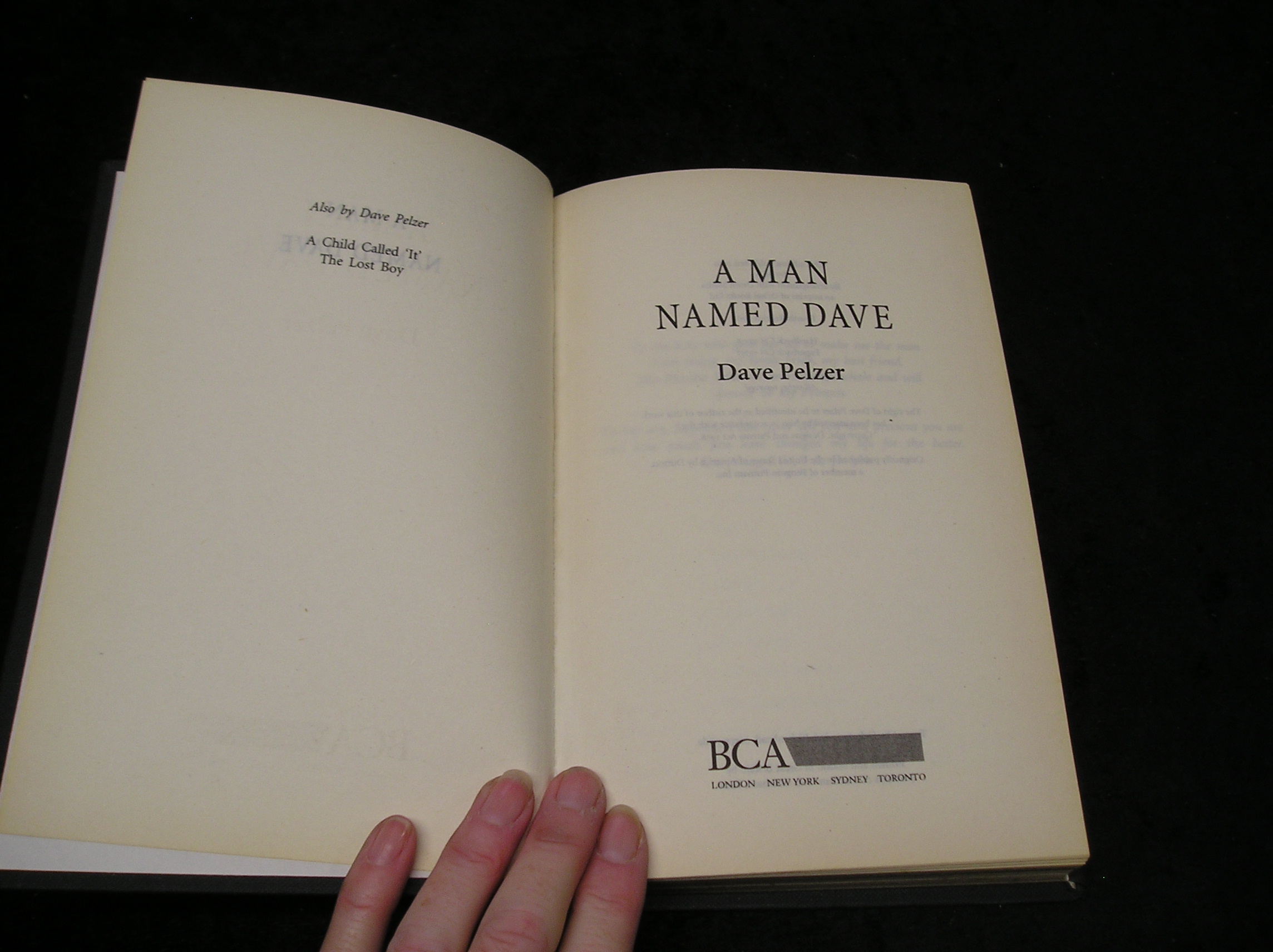 Image 0 of A Man Named Dave