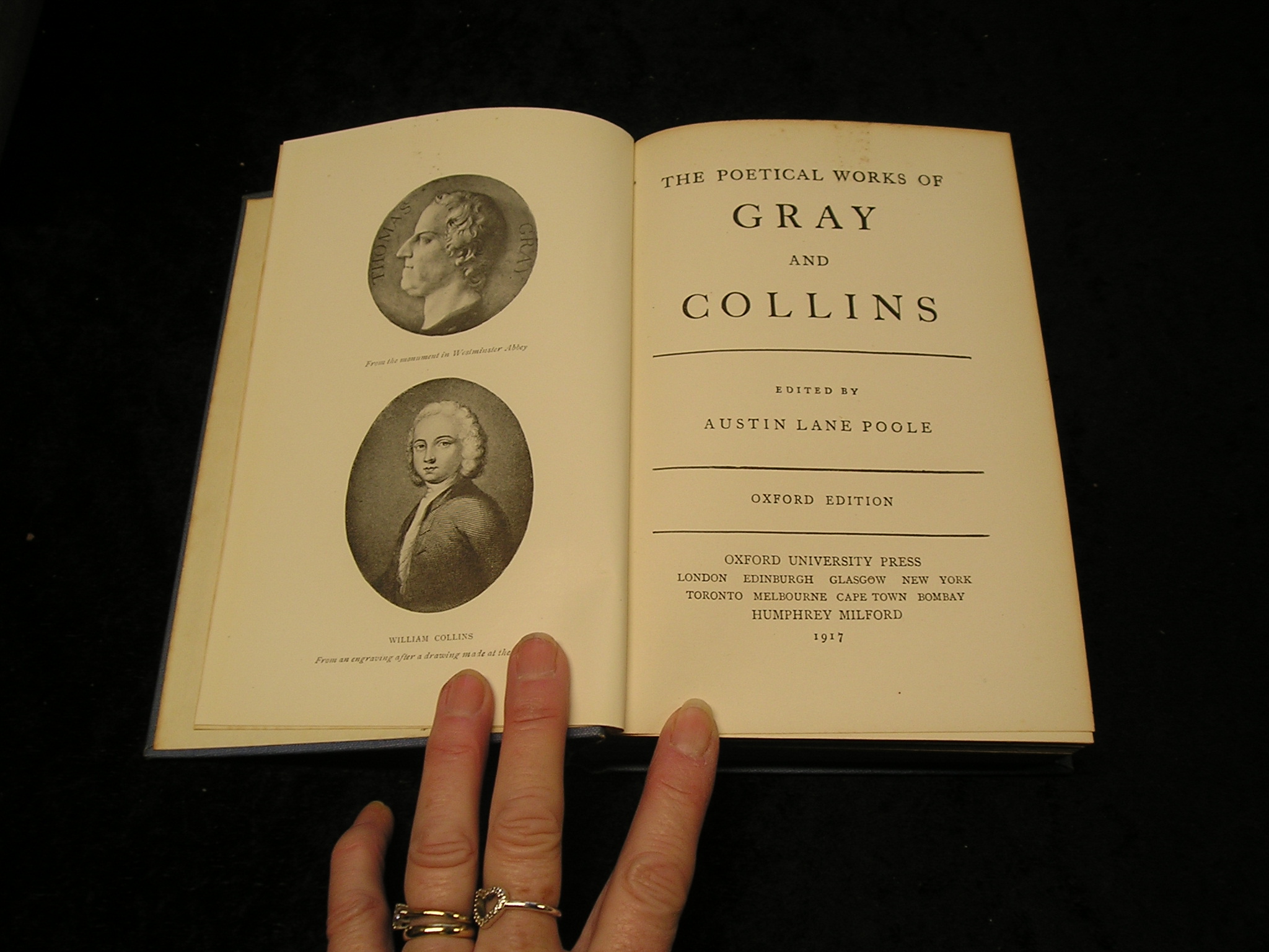 Image 0 of The Poetical Works of Gray and Collins