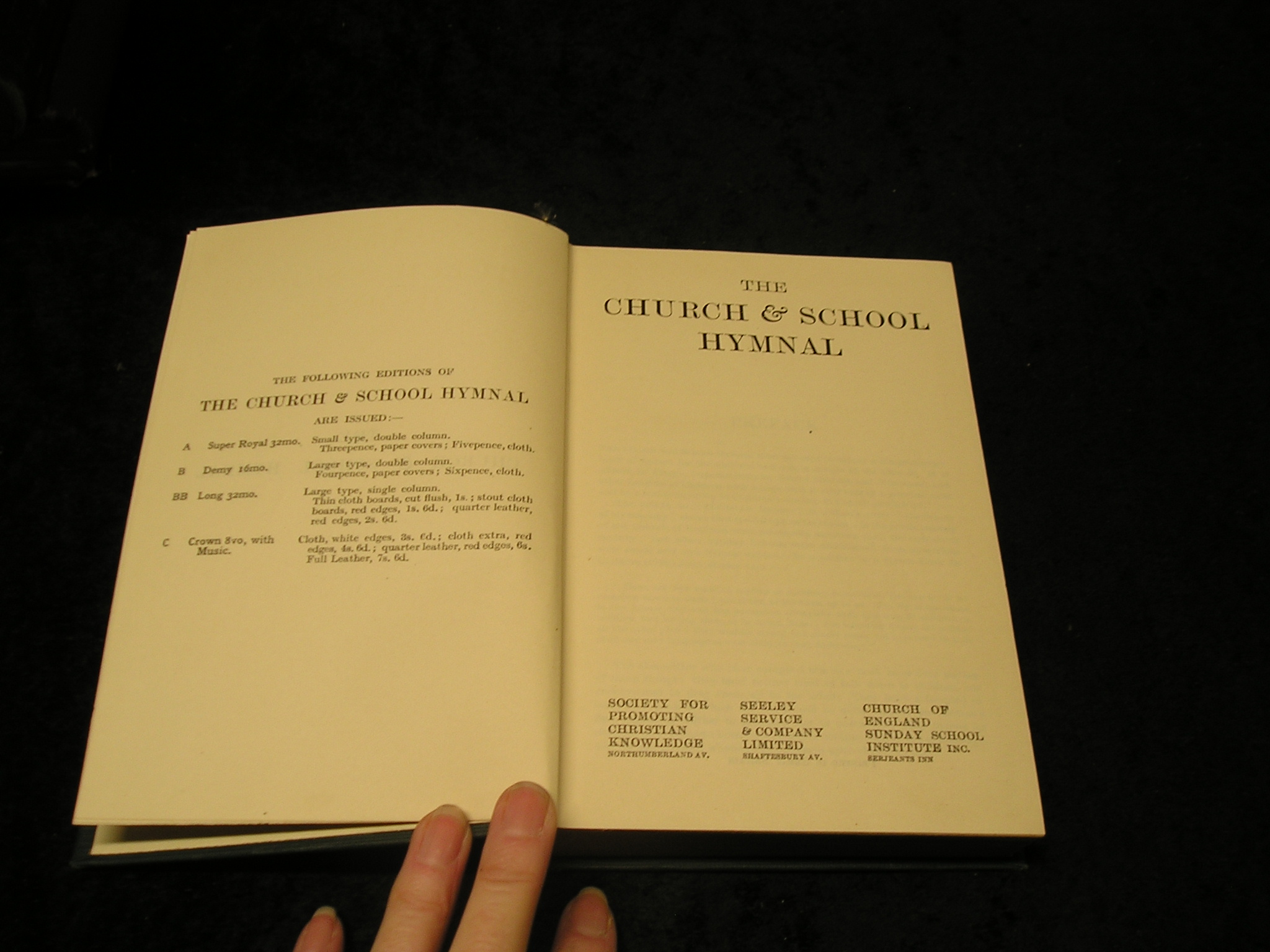 Image 0 of The Church & School Hymnal Music Edition