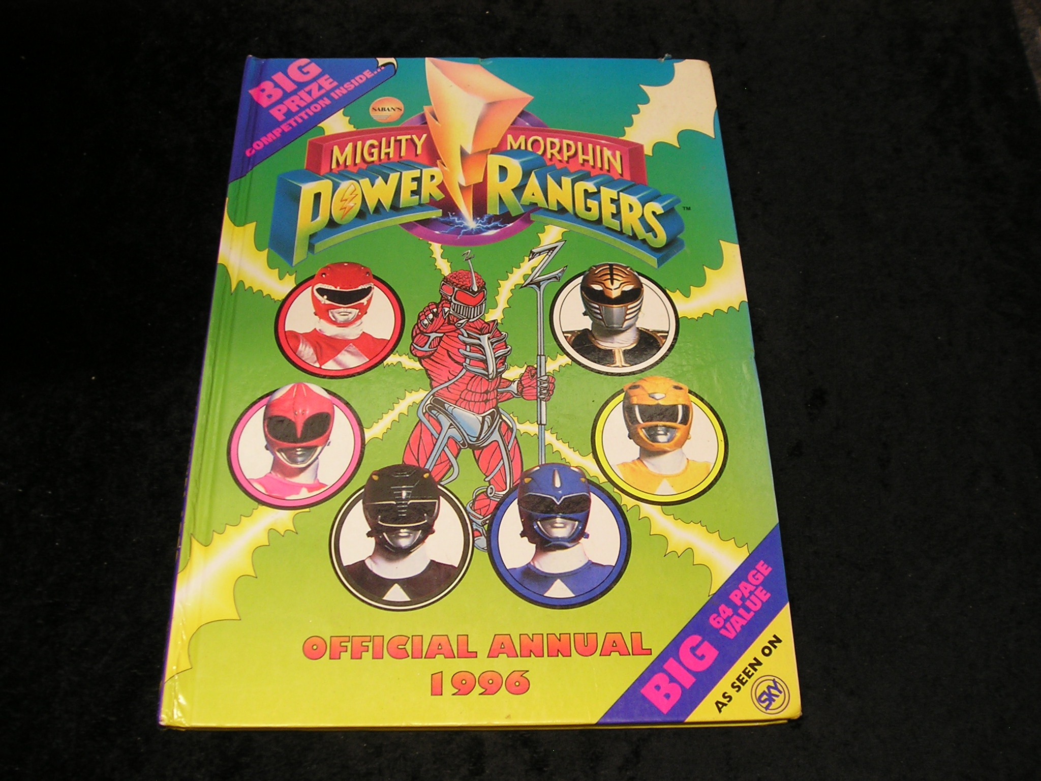 Mighty Morphin Power Rangers Official Annual 1996