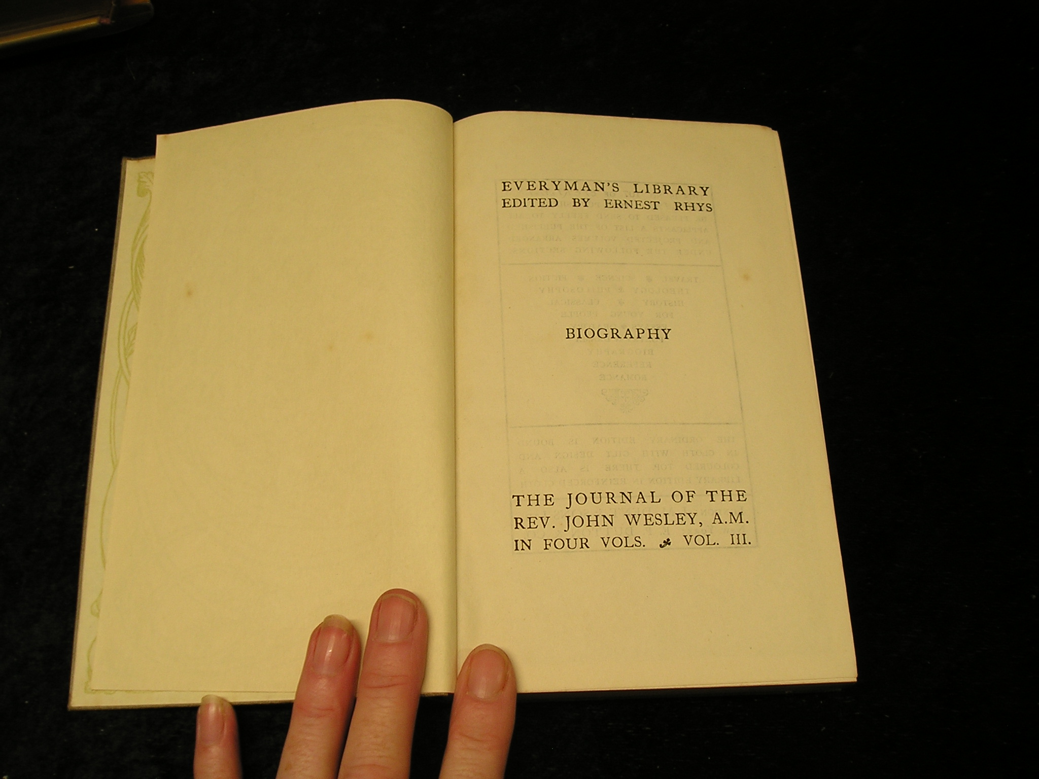 Image 0 of The Journal of the Rev John Wesley Vol III