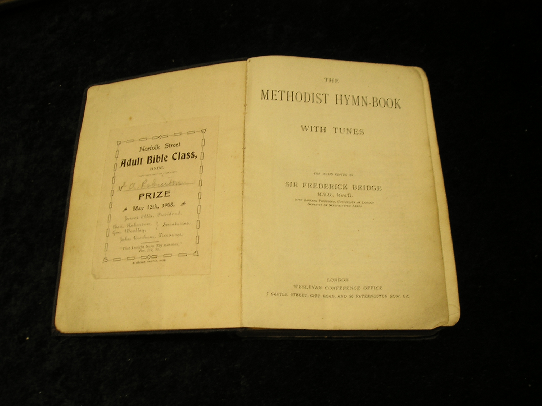 Image 0 of The Methodist Hymn Book With Tunes