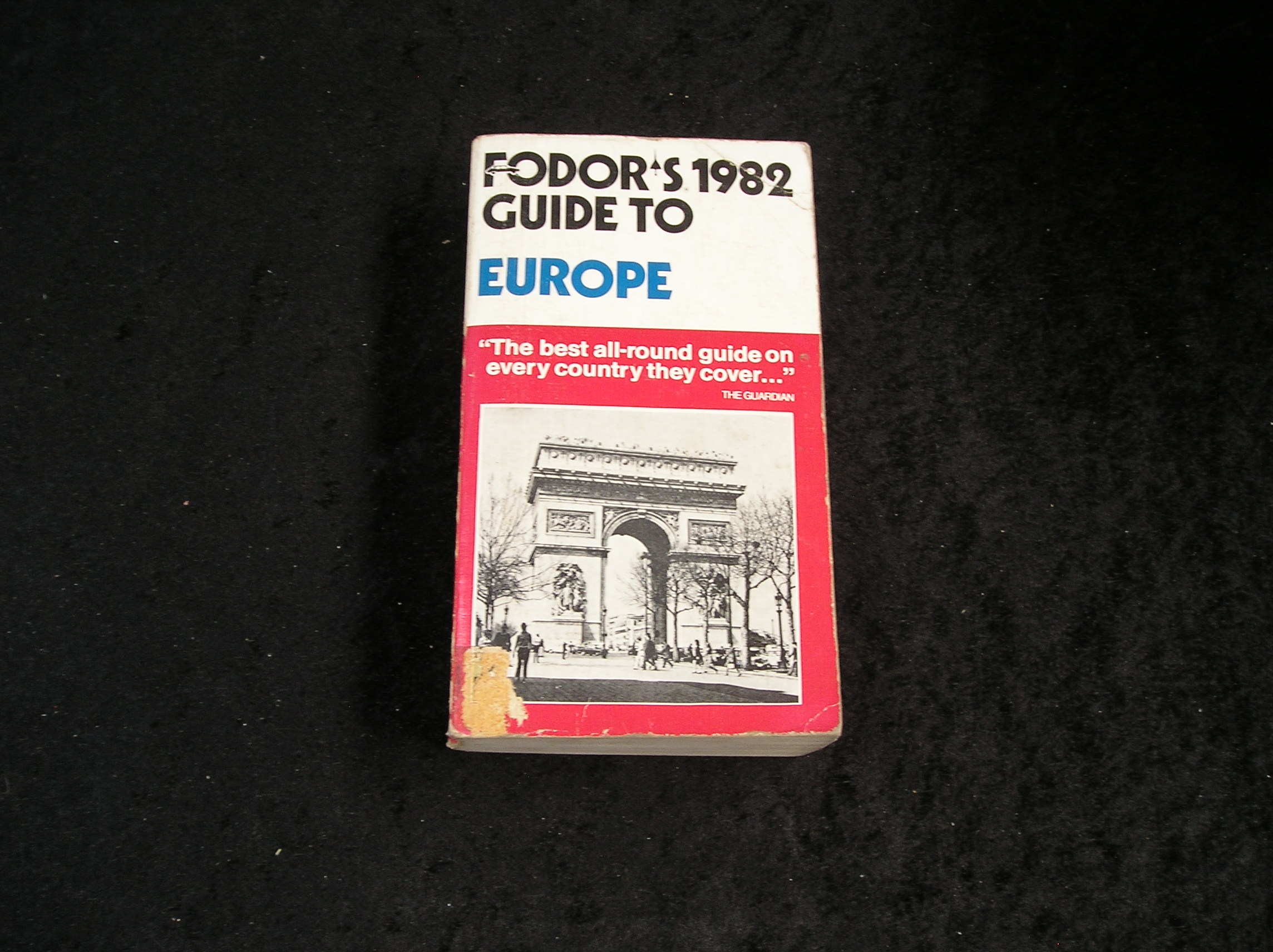 Image 0 of Fodor's 1982 Guide to Europe