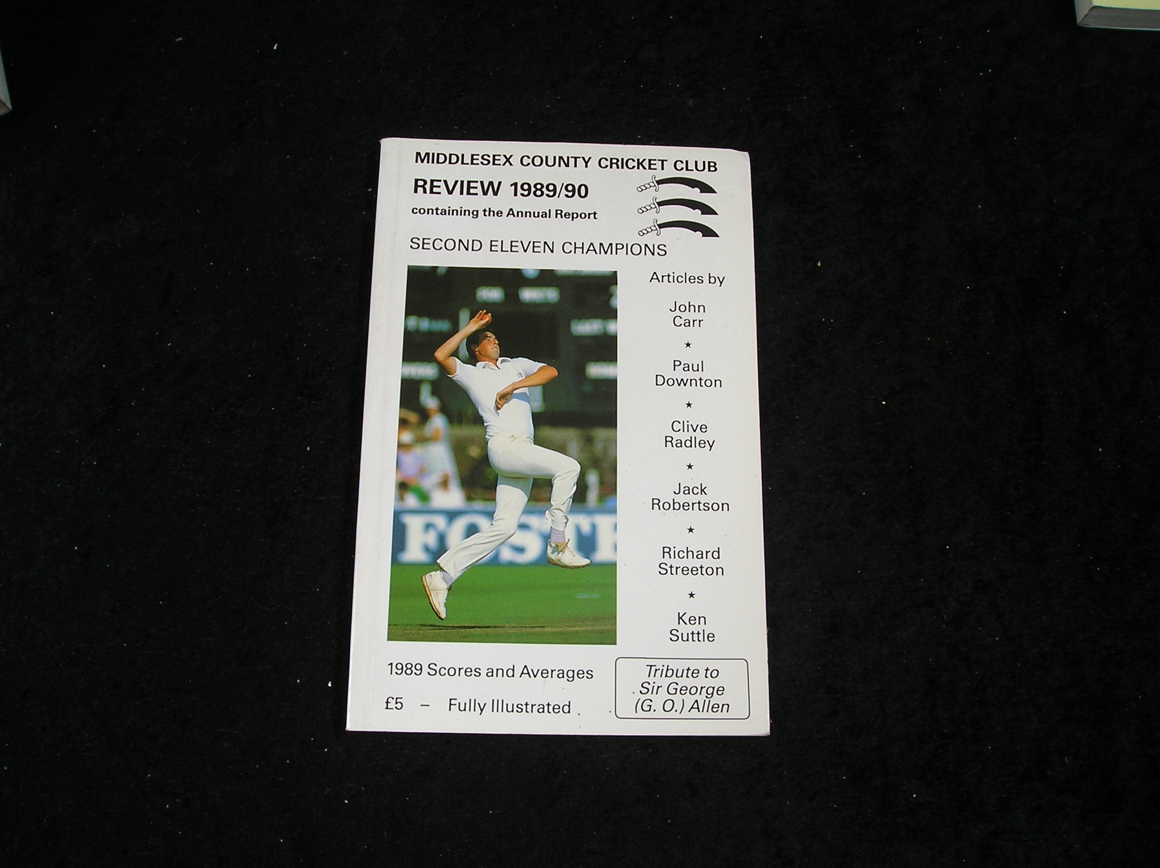 Image 0 of Middlesex County Cricket Club Review 1989/90