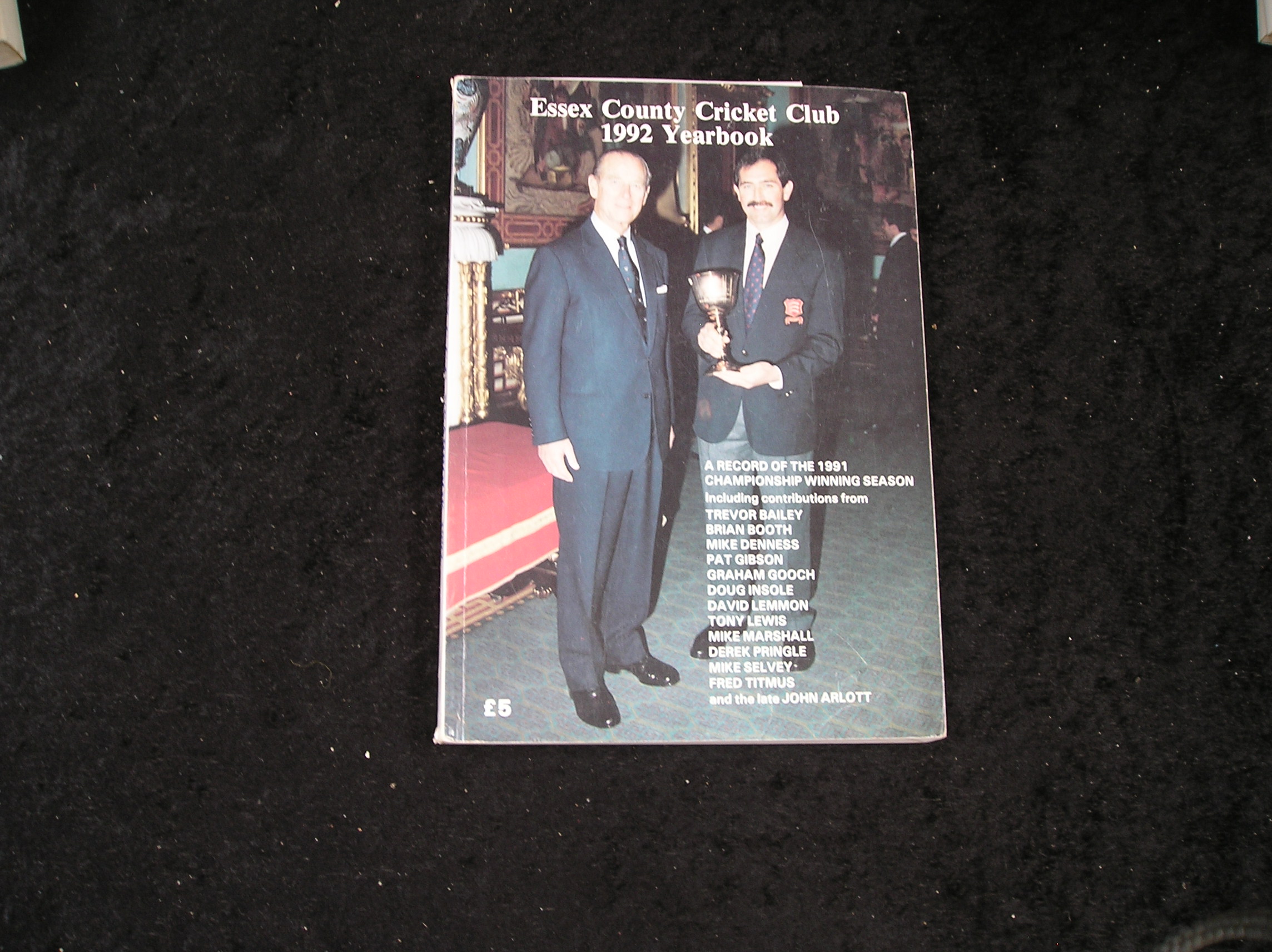 Image 0 of Essex County Cricket Club 1992 Yearbook