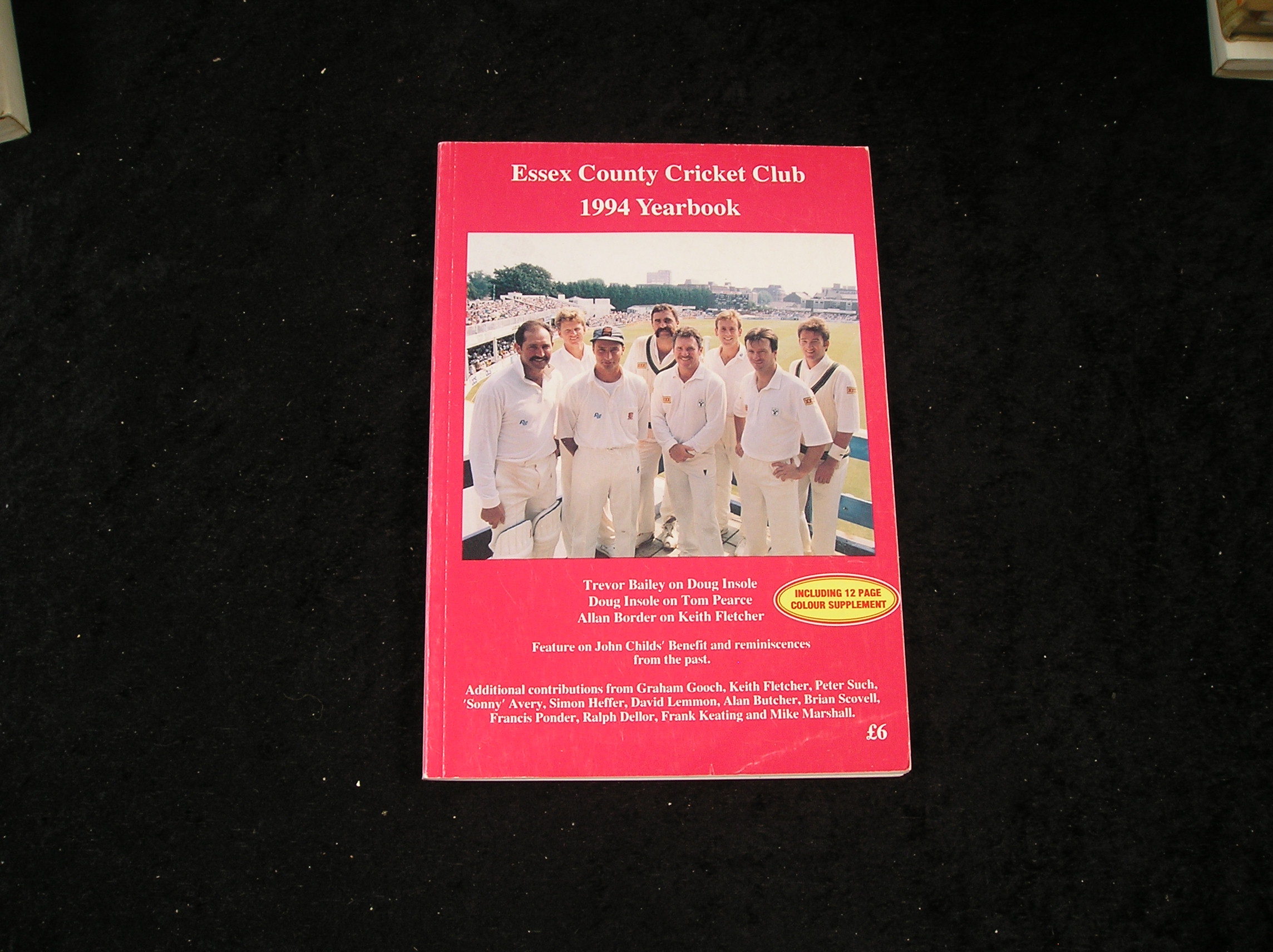 Image 0 of Essex County Cricket Club 1994 Yearbox