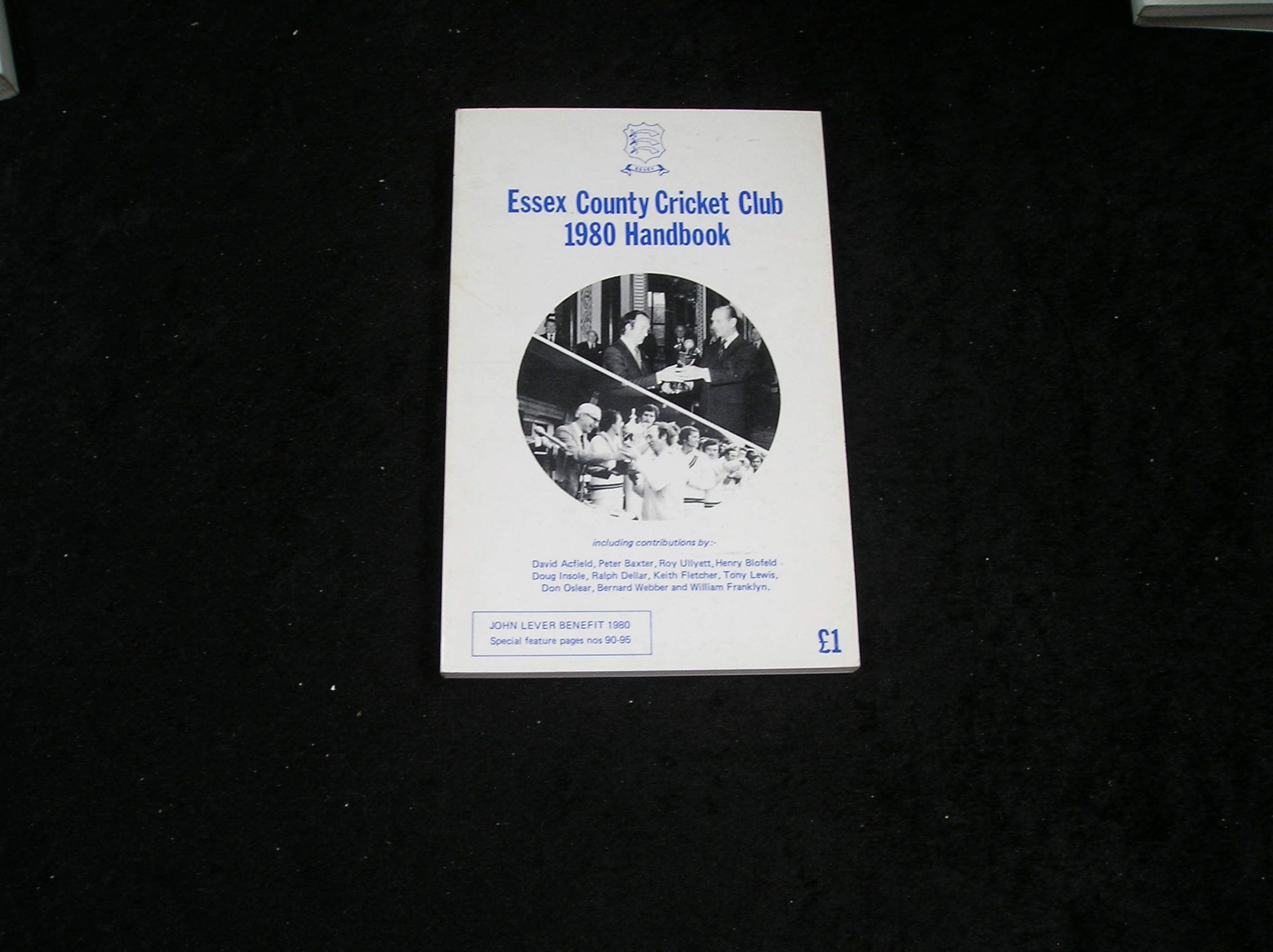 Image 0 of Essex County Cricket Club 1980 Handbook