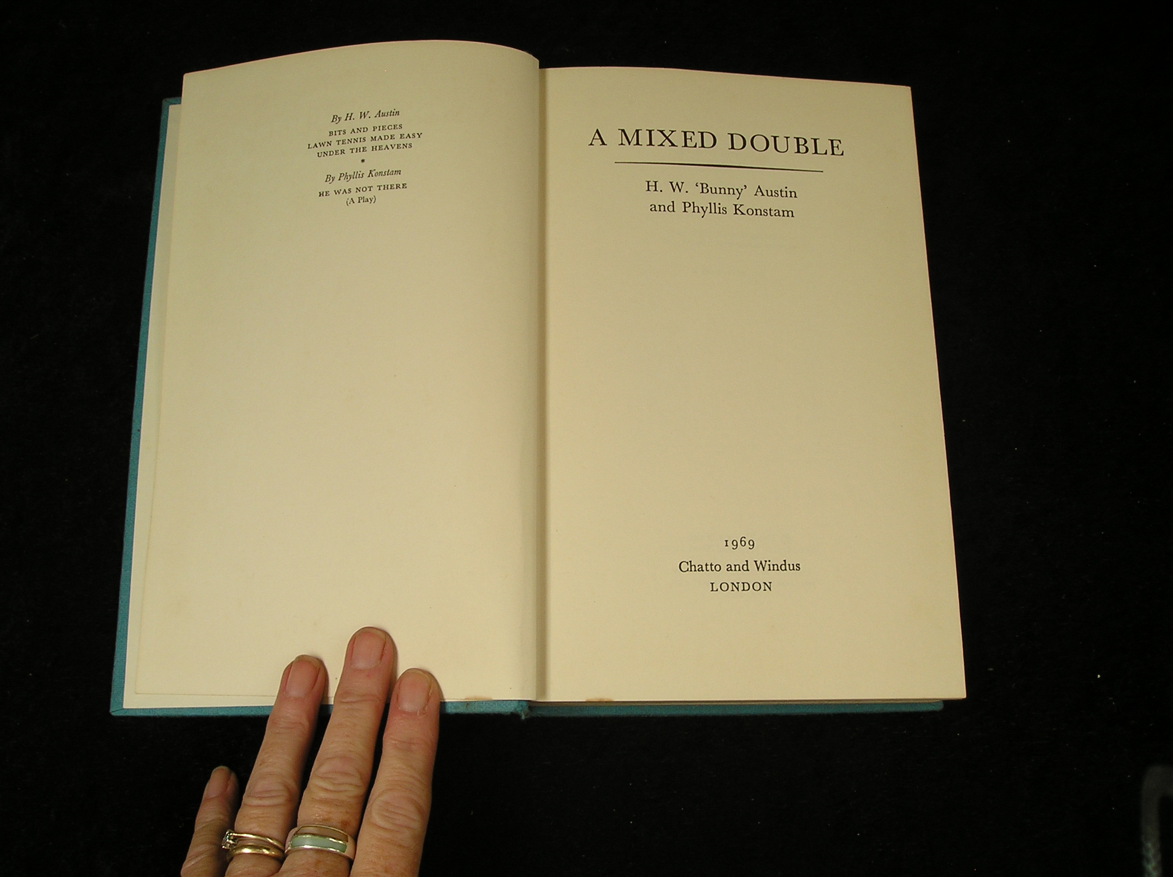 A Mixed Double SIGNED EDITION
