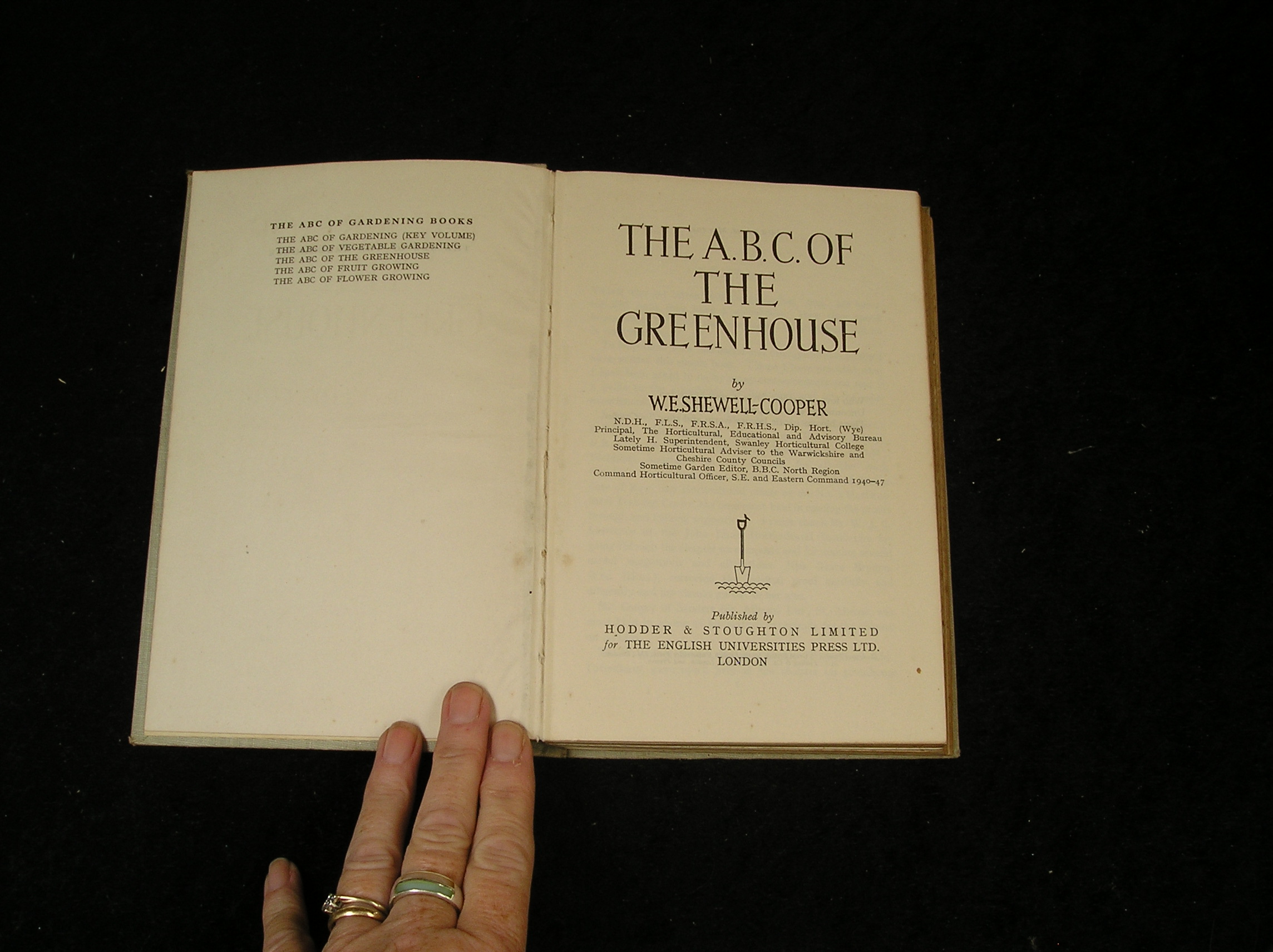 Image 0 of The ABC of The Greenhouse