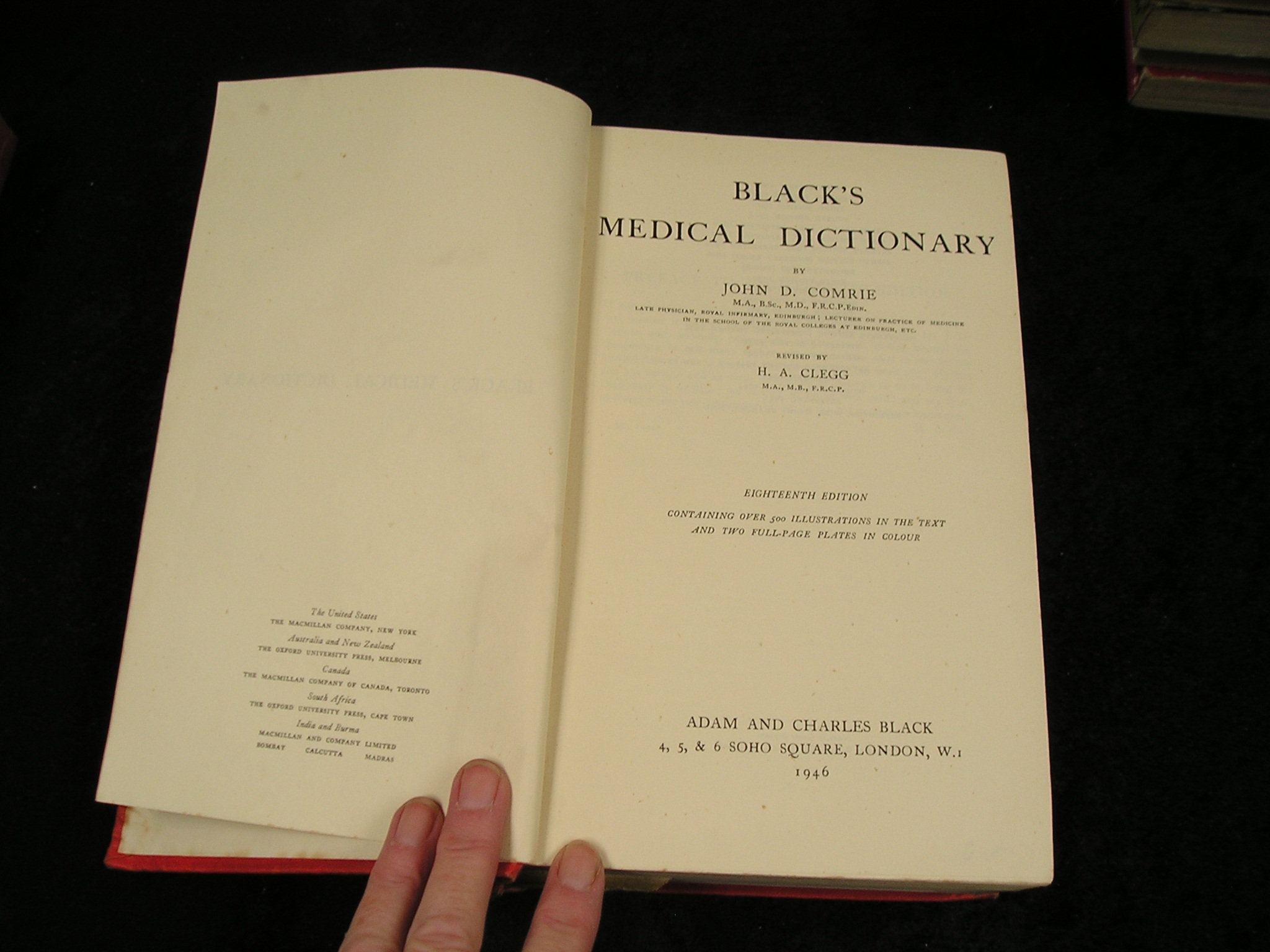 Image 0 of Black's Medical Dictionary