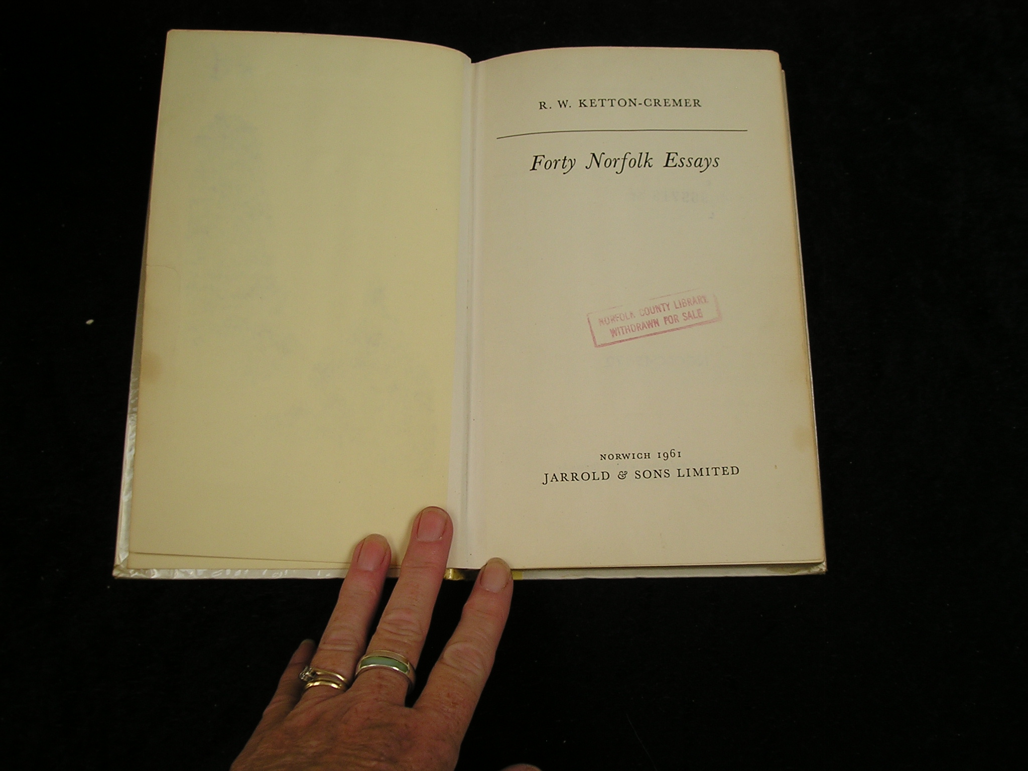 Image 0 of Forty  Norfolk Essays