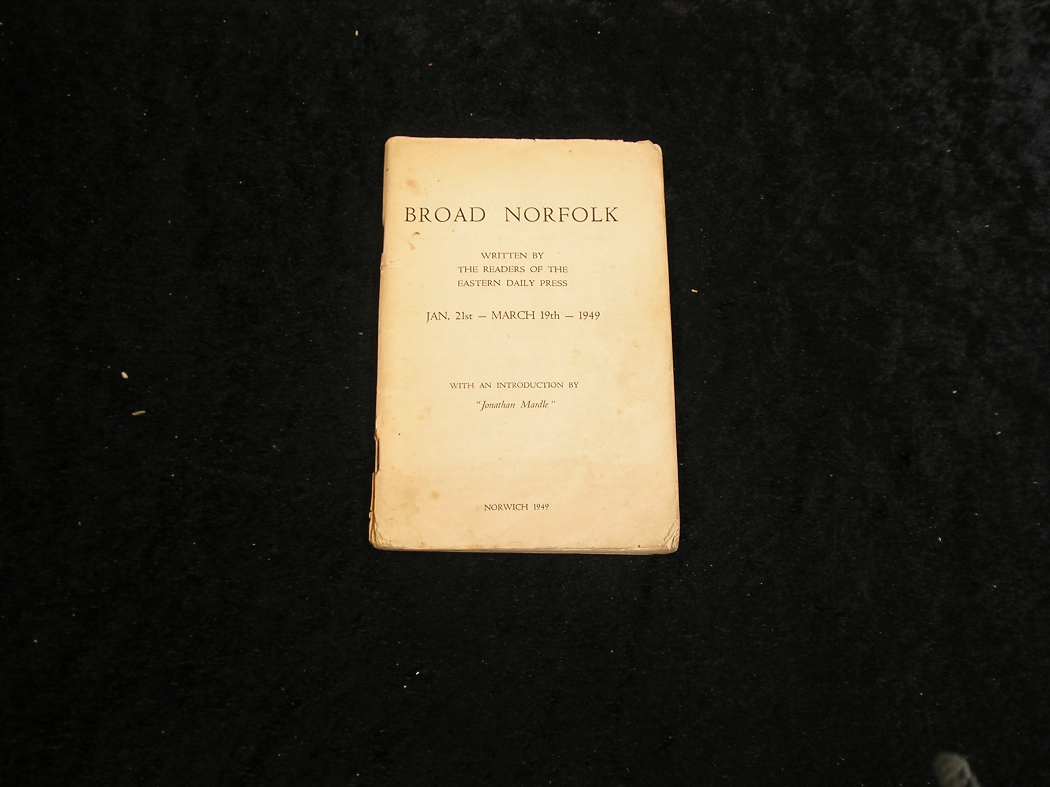 Image 0 of Broad Norfolk Jan 21st - March 19th 1949